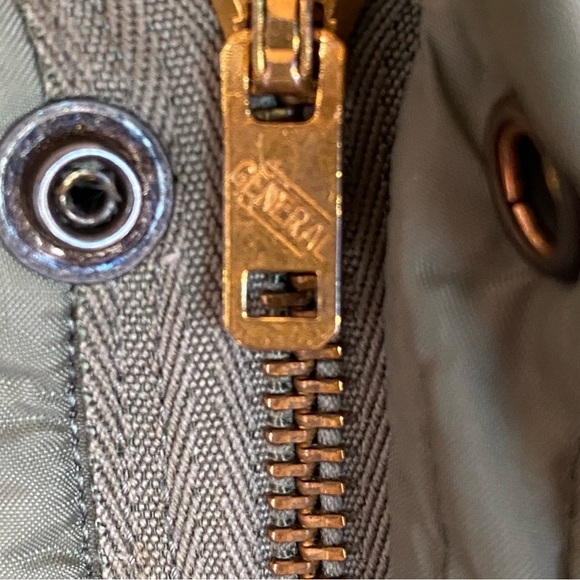 Vintage Jacket Liner CWU-9/P Quilted Underwear USAF Full Zip Small S - Picture 3 of 8